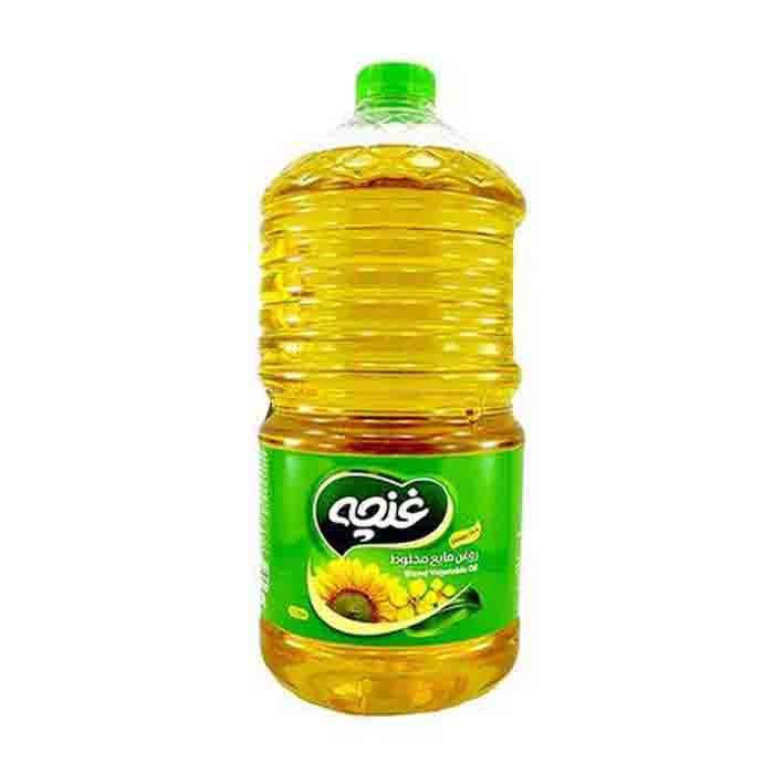 عکس اصلی روغن مایع مخلوط غنچه مقدار 3 لیتر